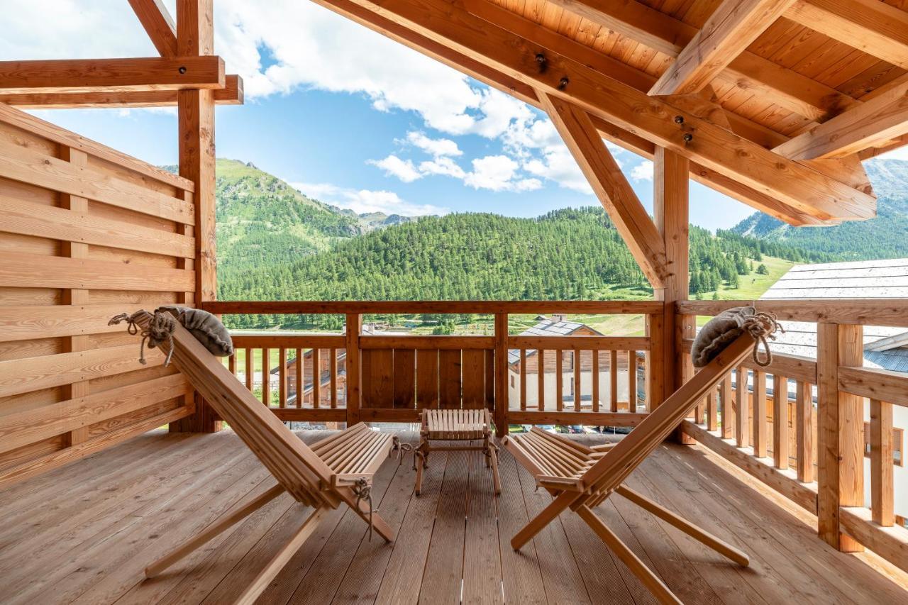 Le Chalet Blanc Hotel & Spa Montgenèvre المظهر الخارجي الصورة