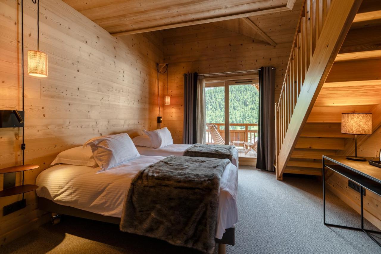 Le Chalet Blanc Hotel & Spa Montgenèvre المظهر الخارجي الصورة