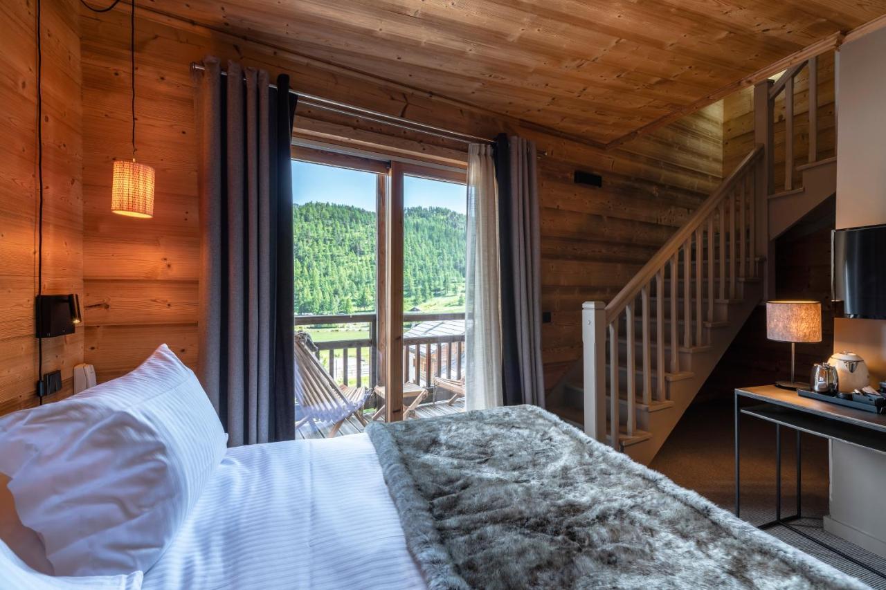 Le Chalet Blanc Hotel & Spa Montgenèvre المظهر الخارجي الصورة