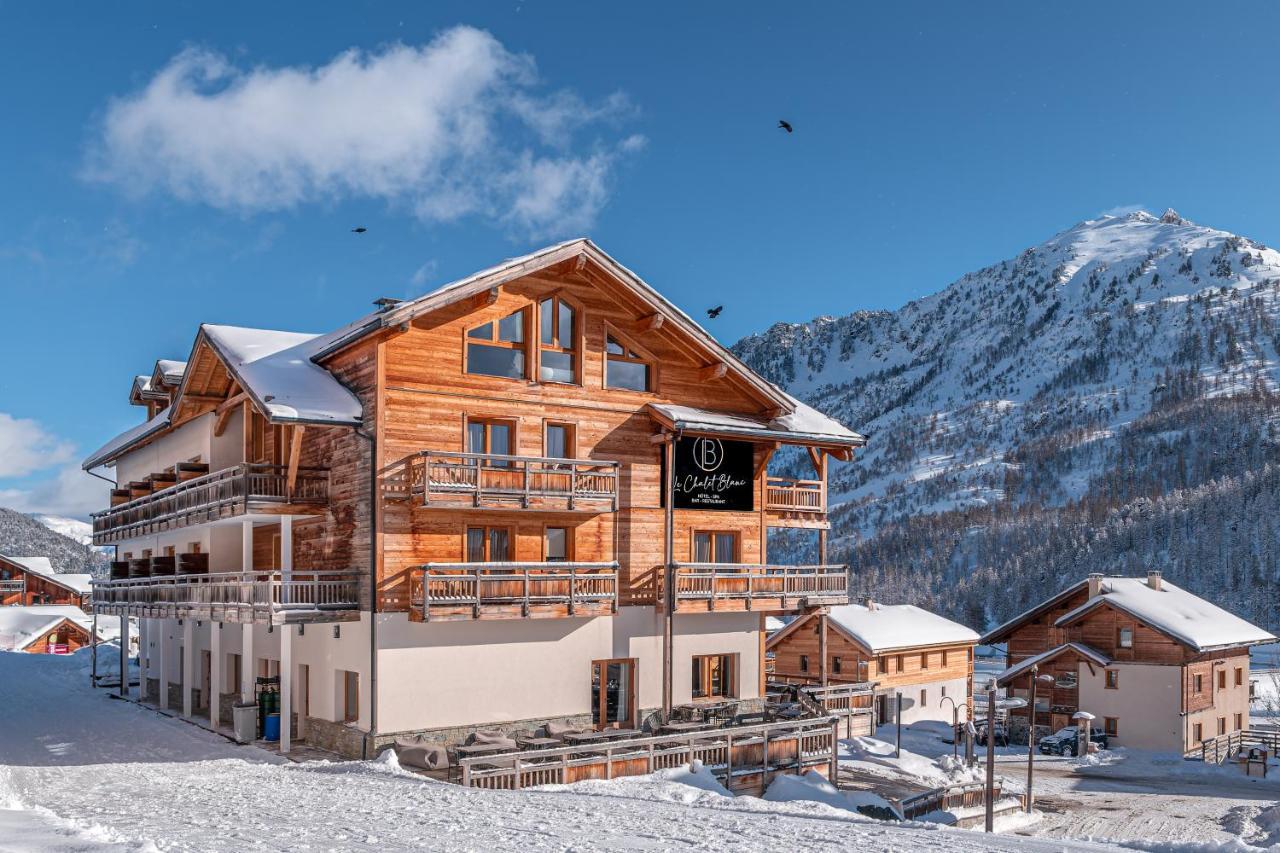 Le Chalet Blanc Hotel & Spa Montgenèvre المظهر الخارجي الصورة