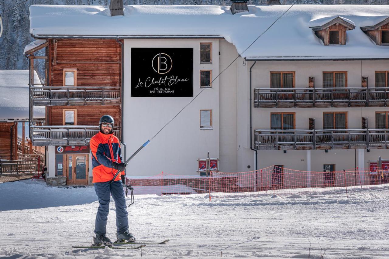 Le Chalet Blanc Hotel & Spa Montgenèvre المظهر الخارجي الصورة
