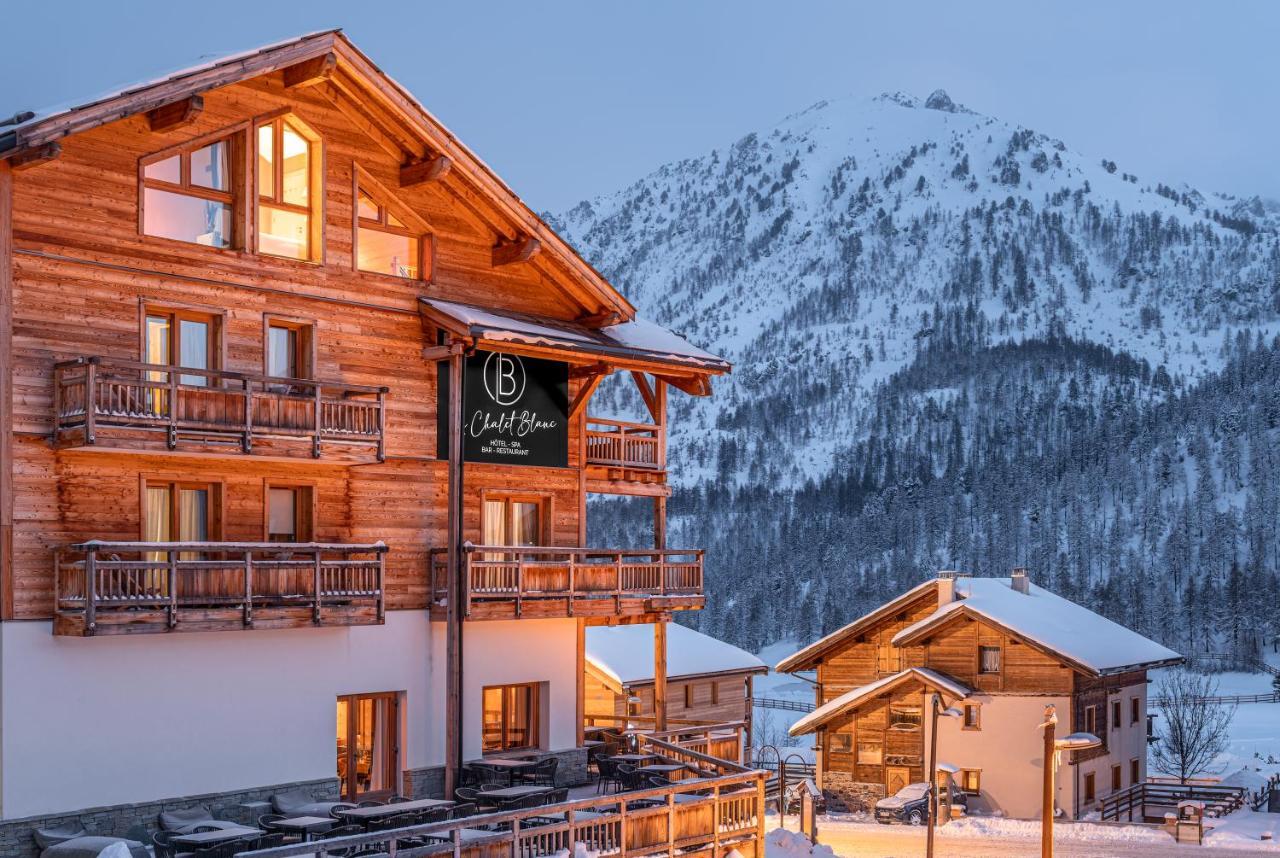Le Chalet Blanc Hotel & Spa Montgenèvre المظهر الخارجي الصورة